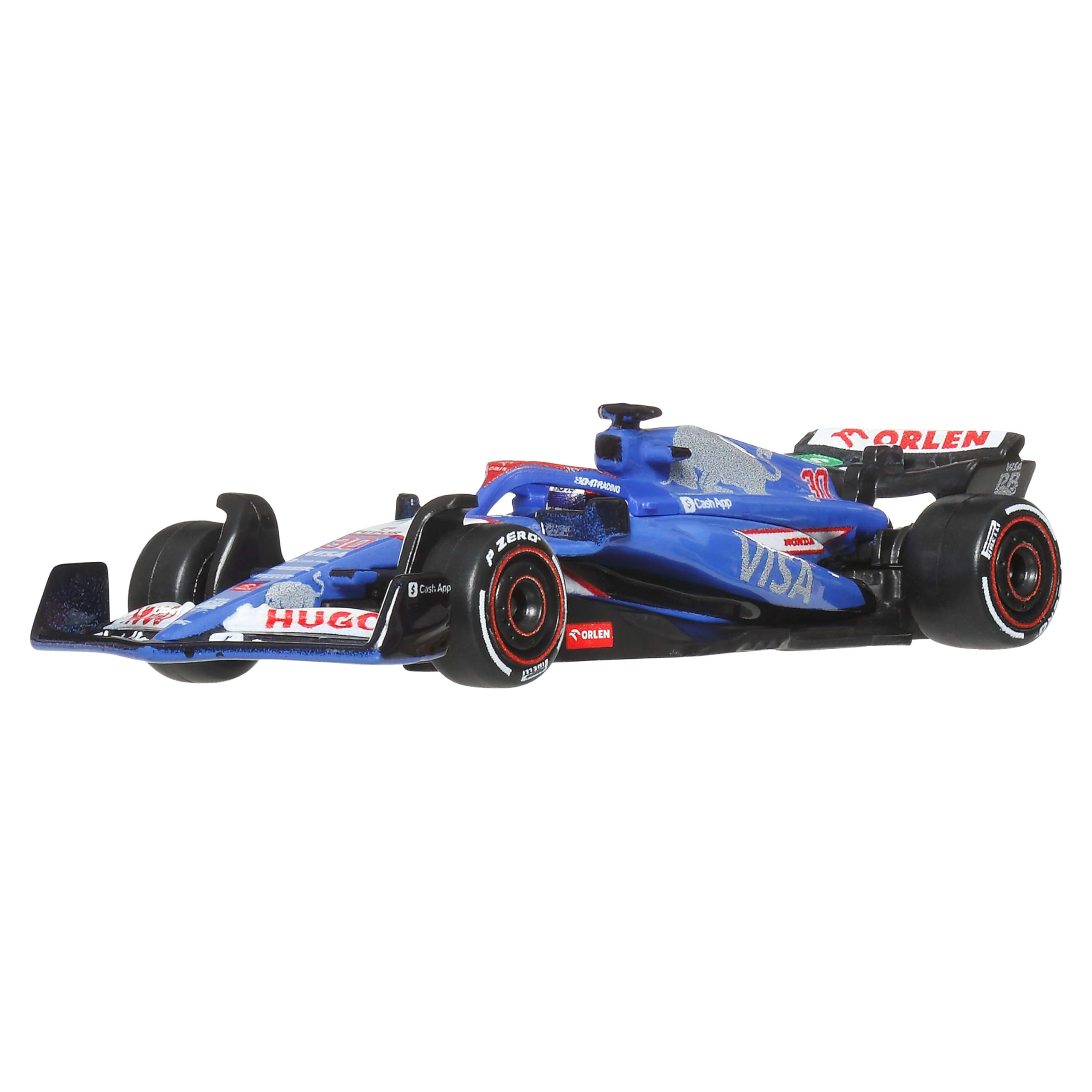 HOT WHEELS Formula 1 Visa Cash App Yarış Arabası, Metal ve Kauçuk